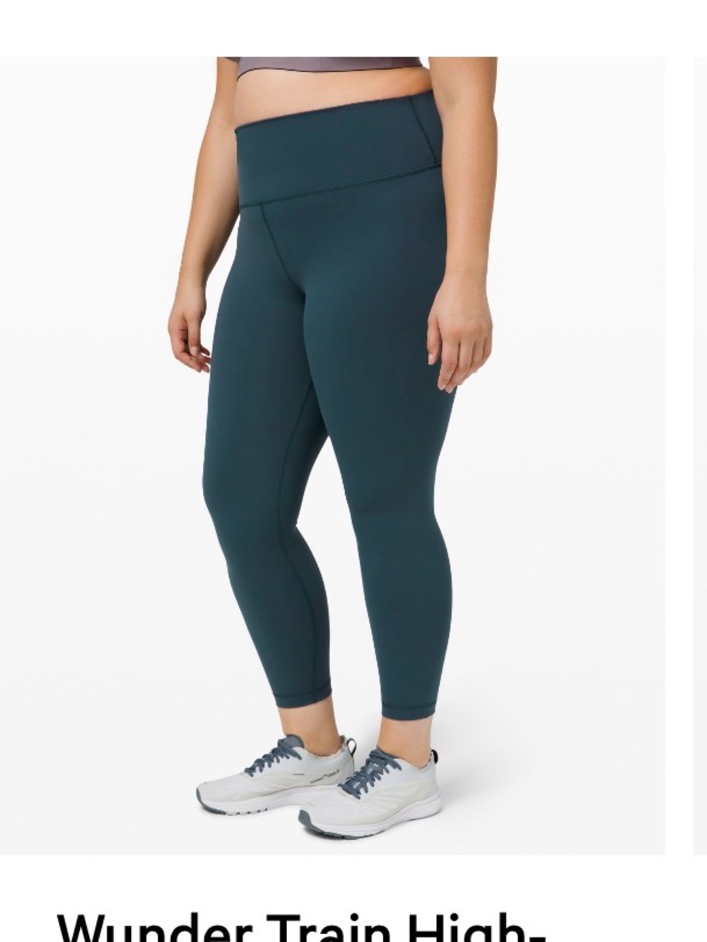 Lululemon Size 8 Wunder Train Pants in Merlot.